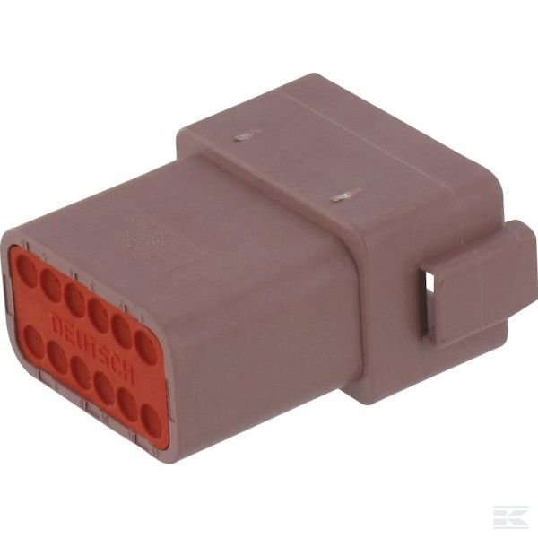DSDT0412PD Корпус штекерной колодки 12 P. Male DT