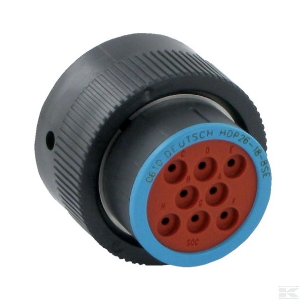 DSHDP26249SE Корпус штекерной колодки 9P . Fem HDP20