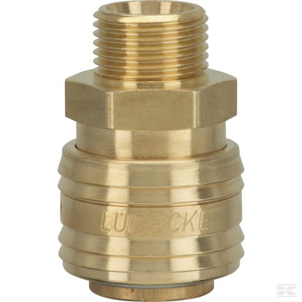 ESA12AR +Quick coupling male BSP 1/2"