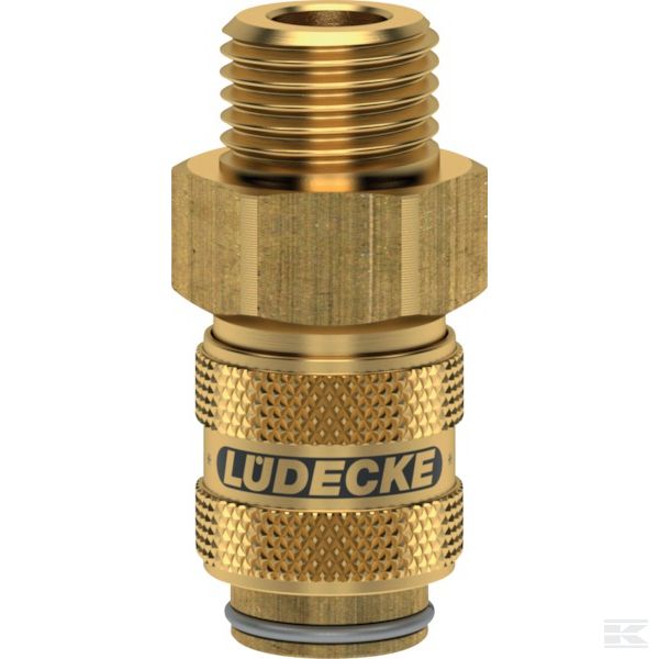 ESM18AAB +Quick coupling male BSP 1/8"