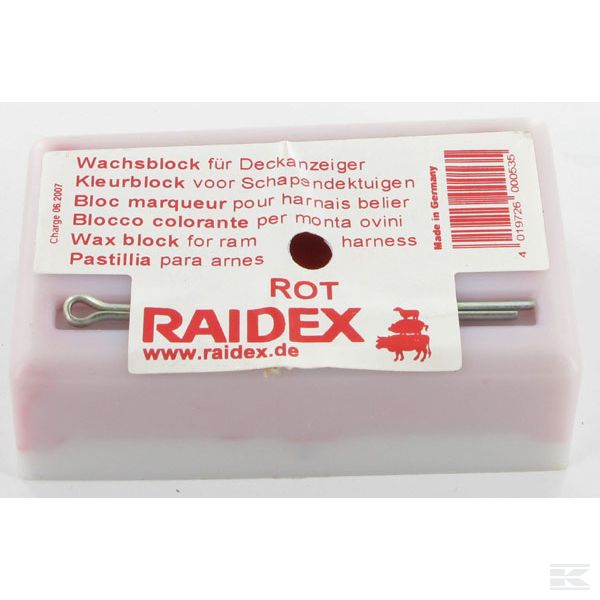 VV8035 Мел для маркир. Raidex красный