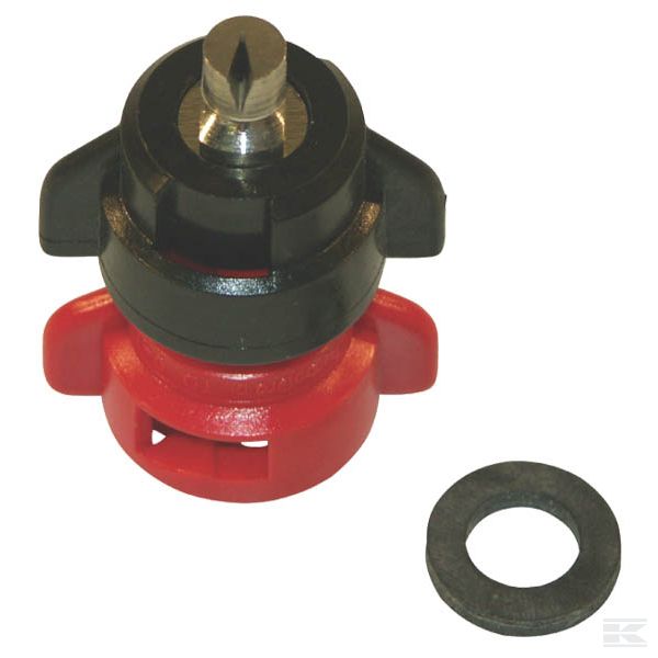 TDOC8004 Фрс.накл.стр.Vnt TDOC 80° крас
