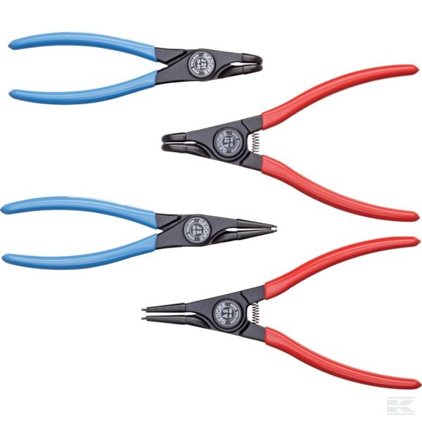 TARZB111 Комплект съемников стопорных колец 4 предмета