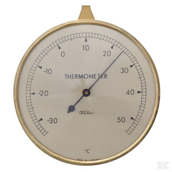 TH100306026 Термометр Ø100 -30+60, латунь