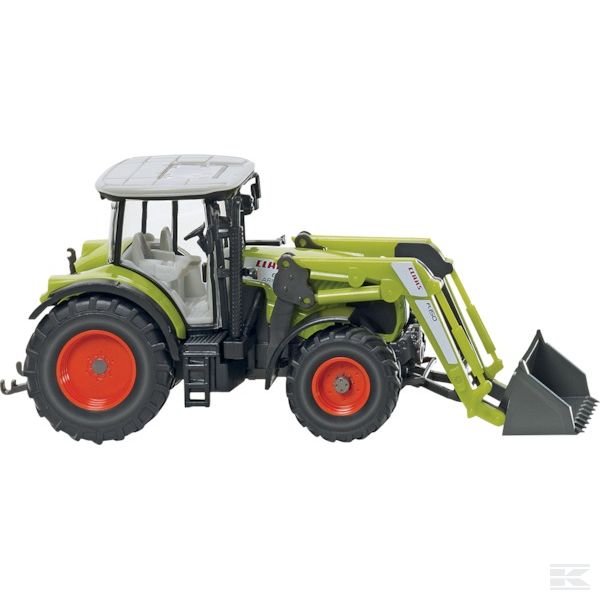 W36311 +Claas Arion 630 with frontloa