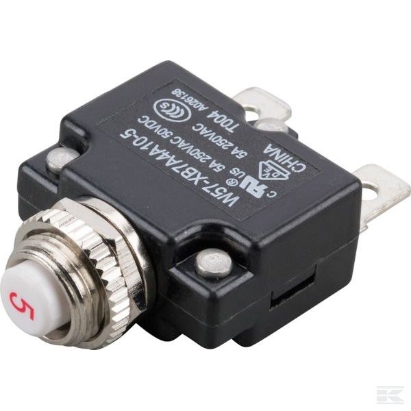 W57XB7A4A105 +Thermal circuit breaker 5A