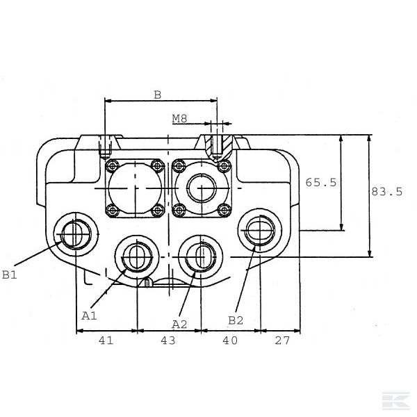 DLM142001 Клапан распределительный