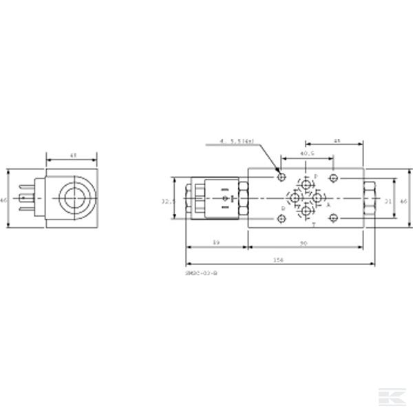 KRMSC03B012C Элект. обр. клапан KRMSC03B01