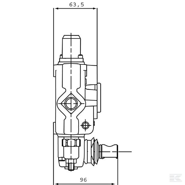 SD52003 Управ. клапан 2xDW (1.8/5.13)