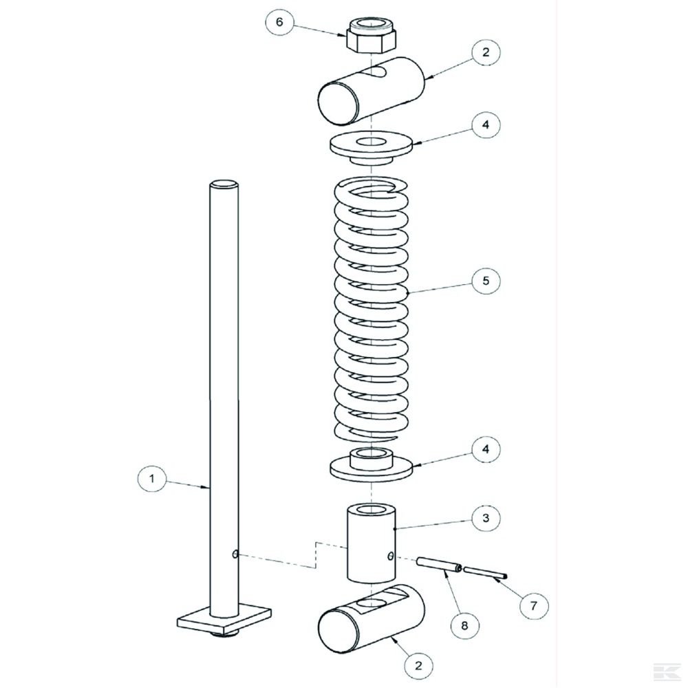 G0308001N +Spacer sleeve