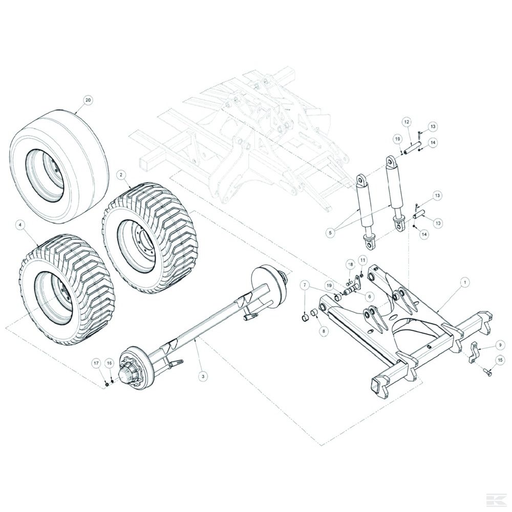 G5607010N +Running axle flange