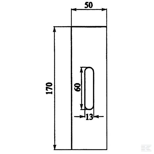 AB130003 Скребки 50x170x3mm Rabe