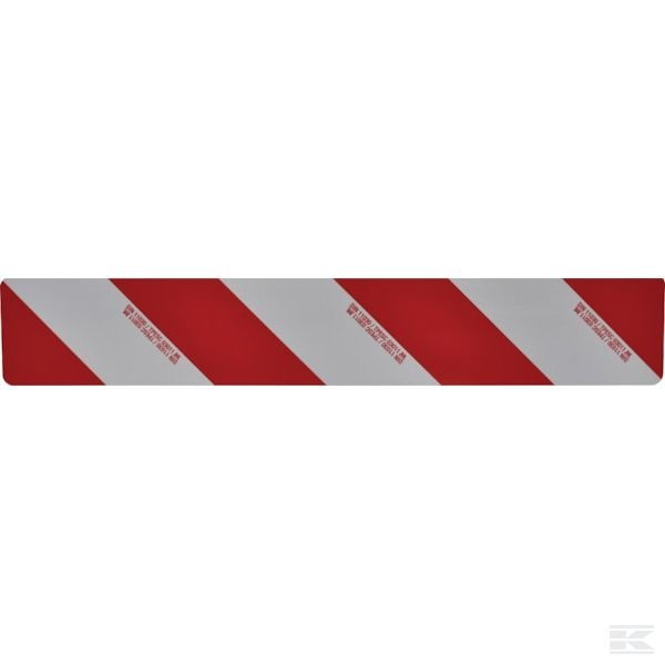 WB50373 Двустор. предупр. табл. 800x140 x 1