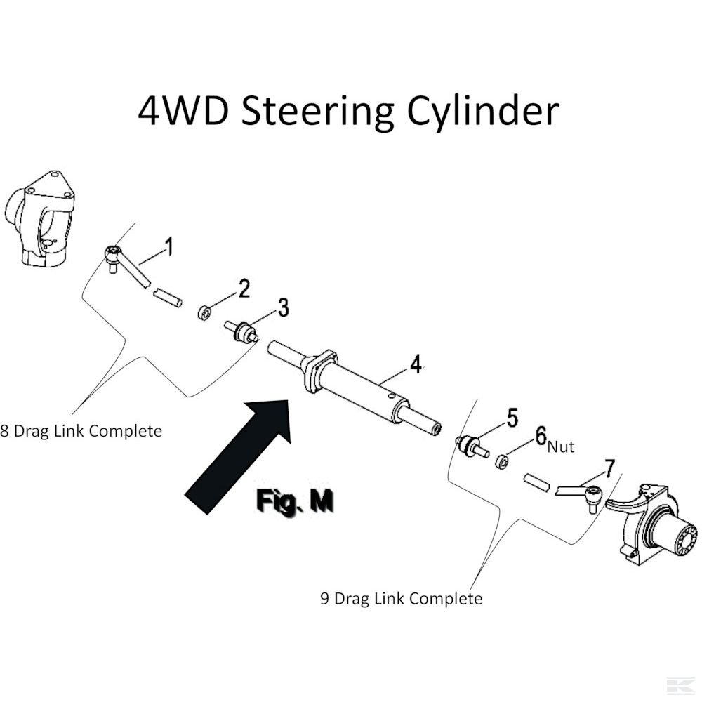 87546274 +Steering Cylinder