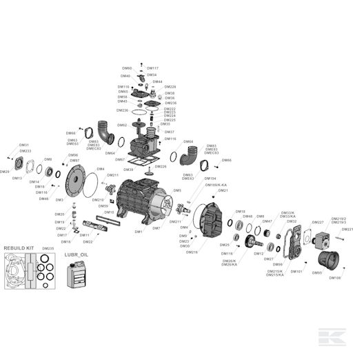 6080200128 +Hydraulic Pump Support - Sta