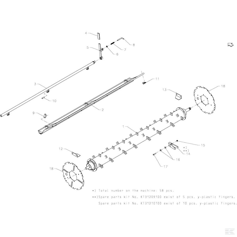 KT31275000 +Rotor