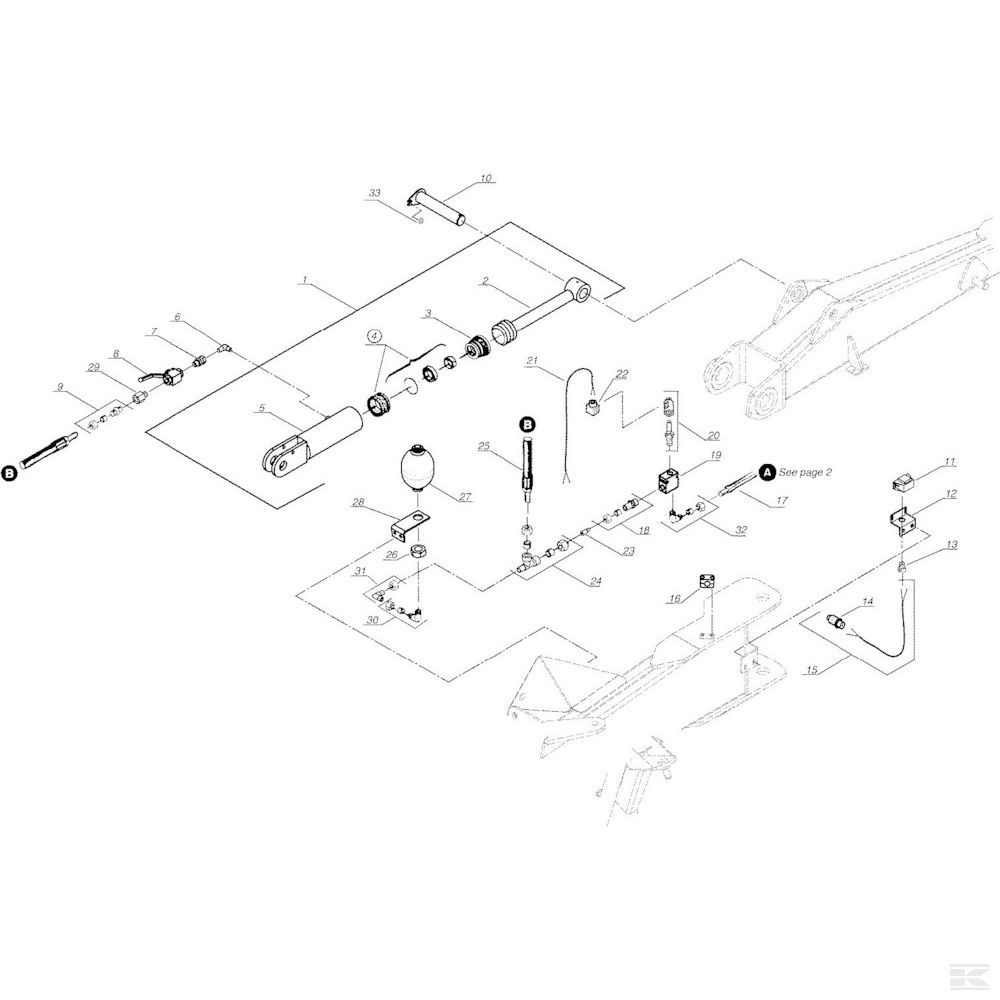 KT68533000 Гидрошланг