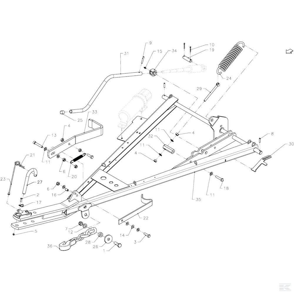VF1664374961 +Spindle Nut
