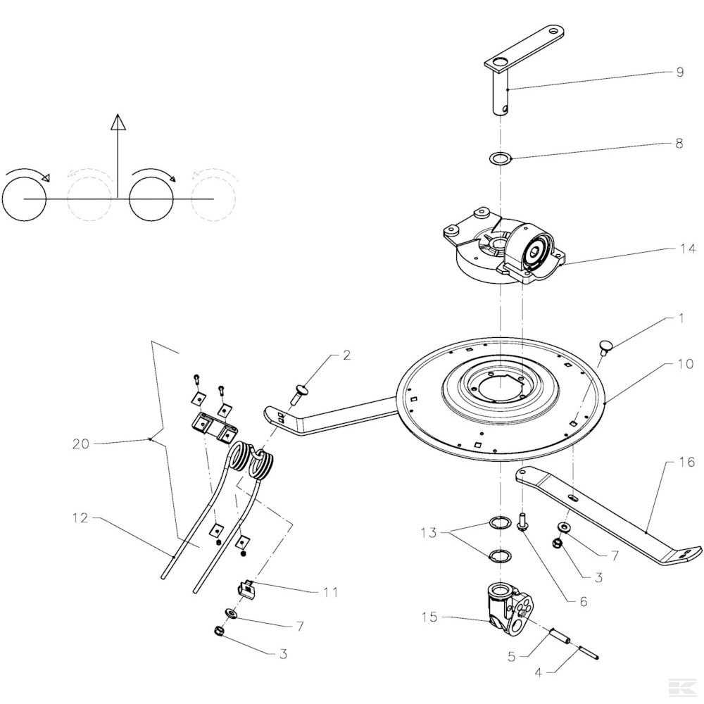 VF1664503294 +Rotor Arm