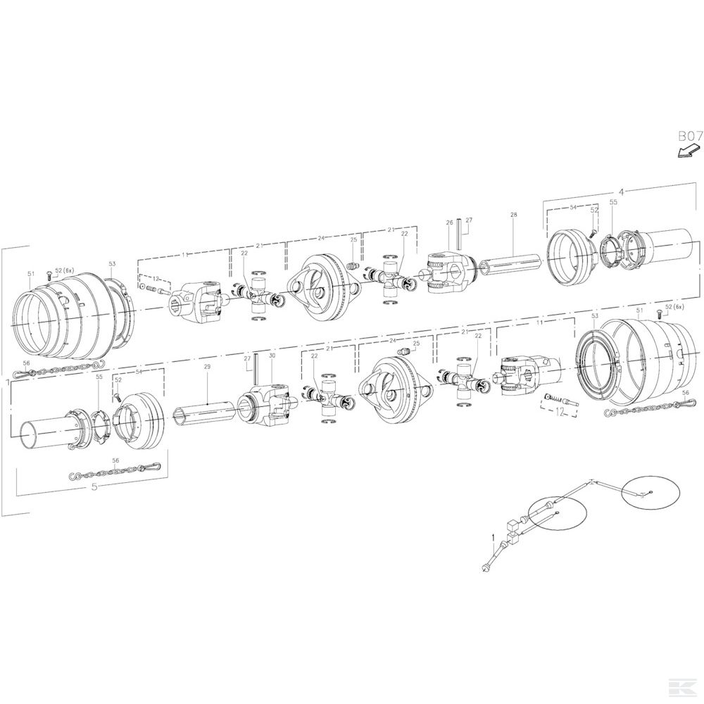 KG02002800 Вилка