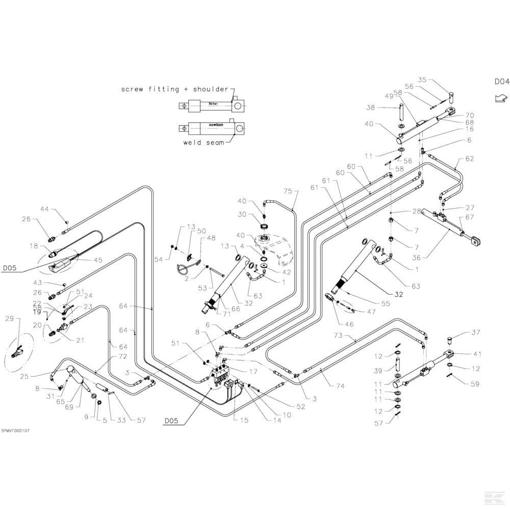 VF1664656161 +Clamping Piece