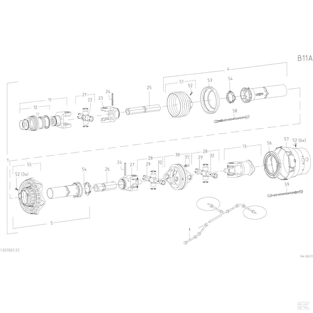 KG02003100 Вилка