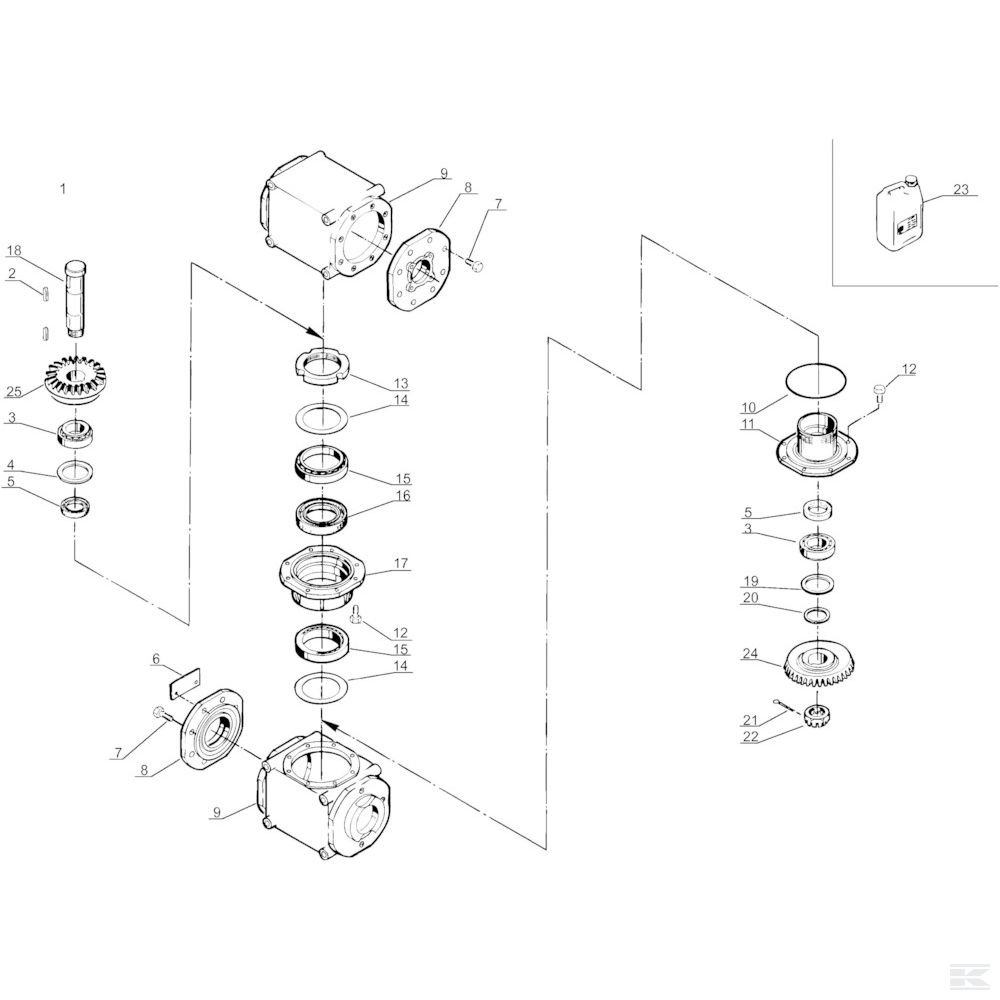 KT38755000 +Gear Wheel Set