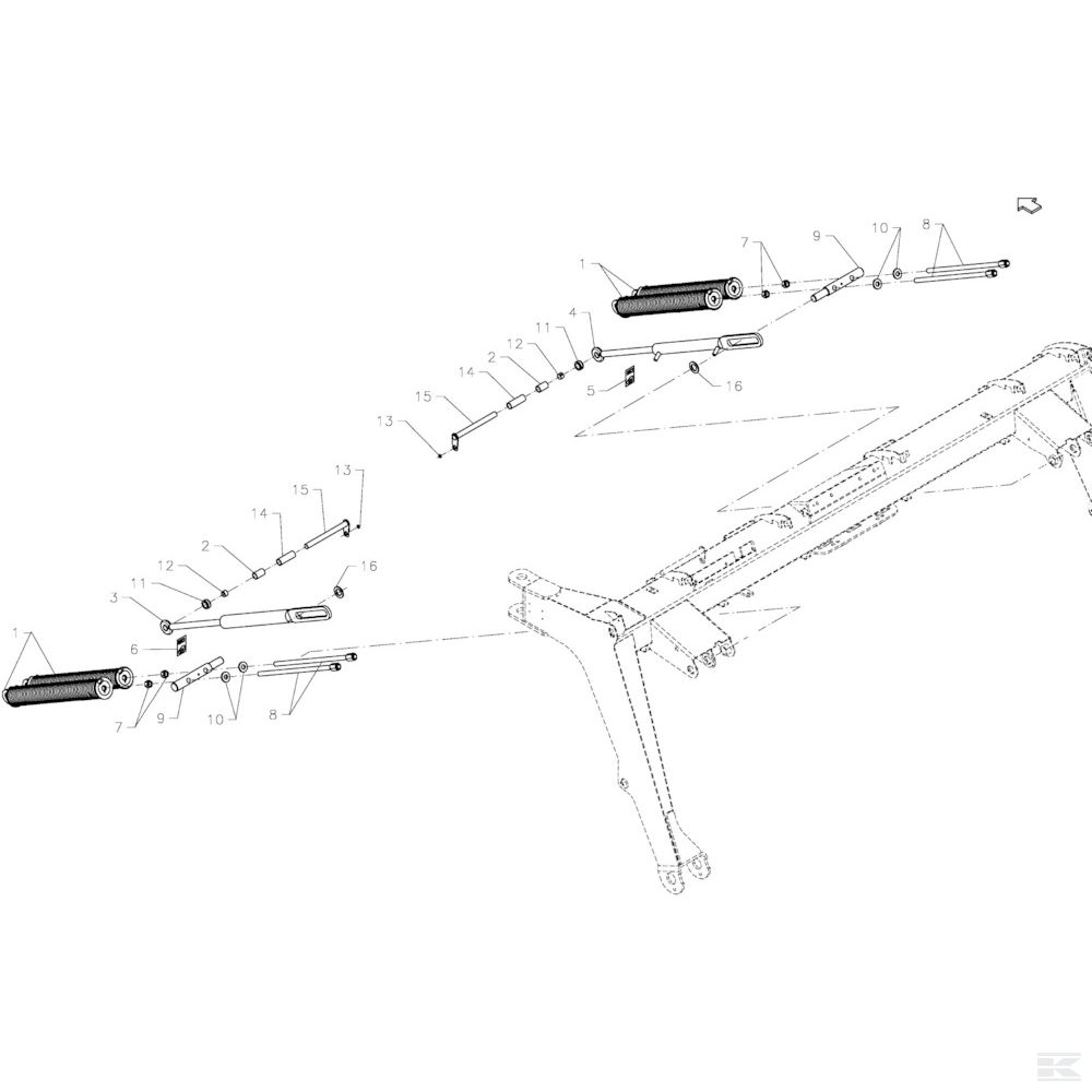 KT9050030086 +Hydraulic Cylinder