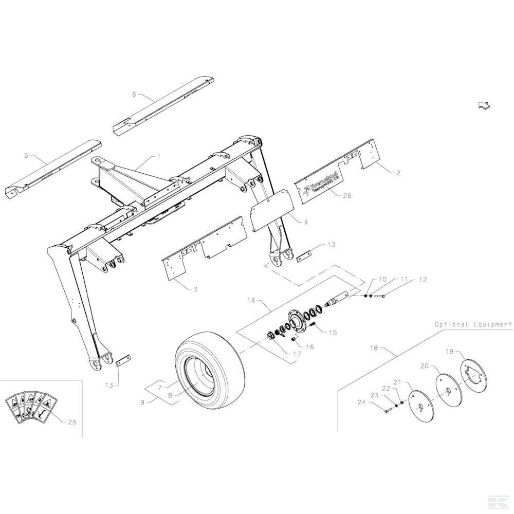 KT9037220094 +Frame Taarup