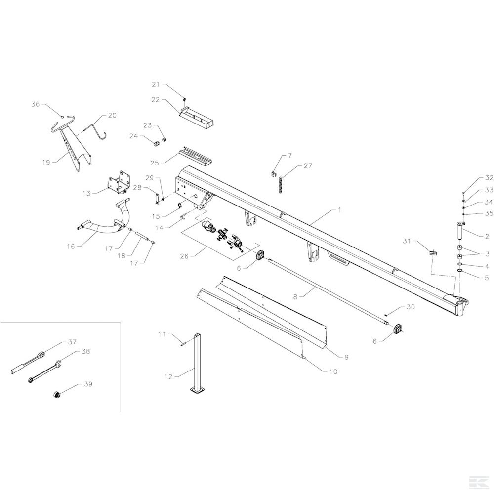 KT9032400094 +Drawbar