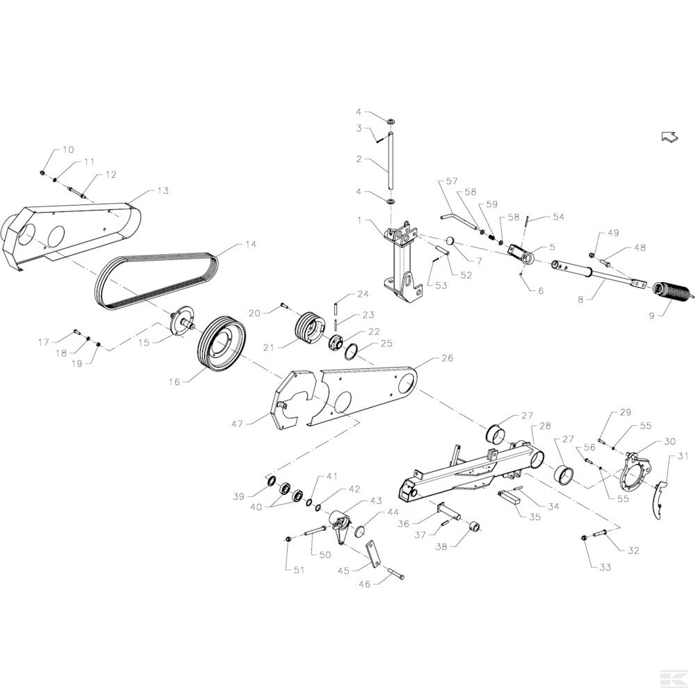 KG00476761 Винт с 6-гран. голов. M12x40