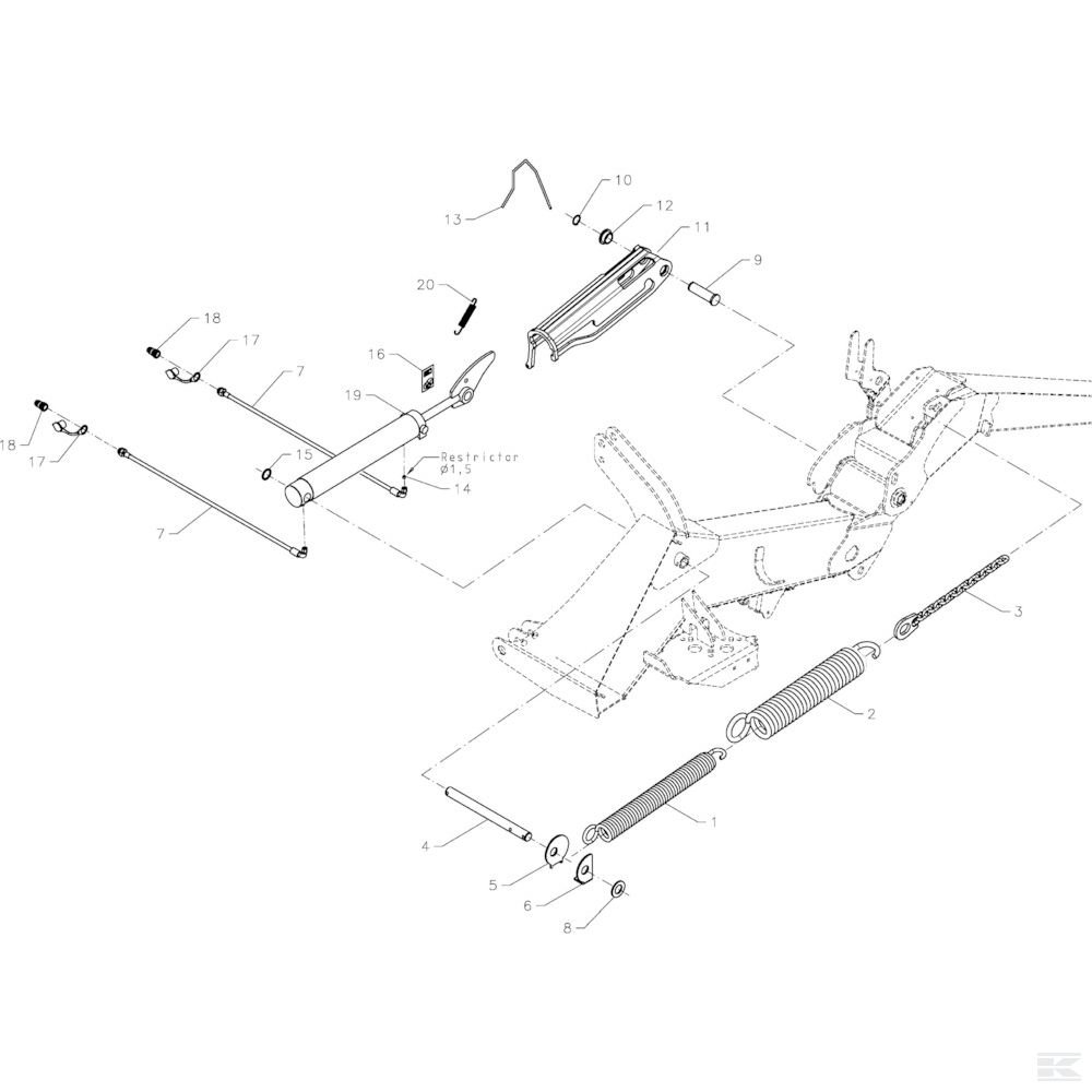 KT1936220086 +Hydraulic Cylinder
