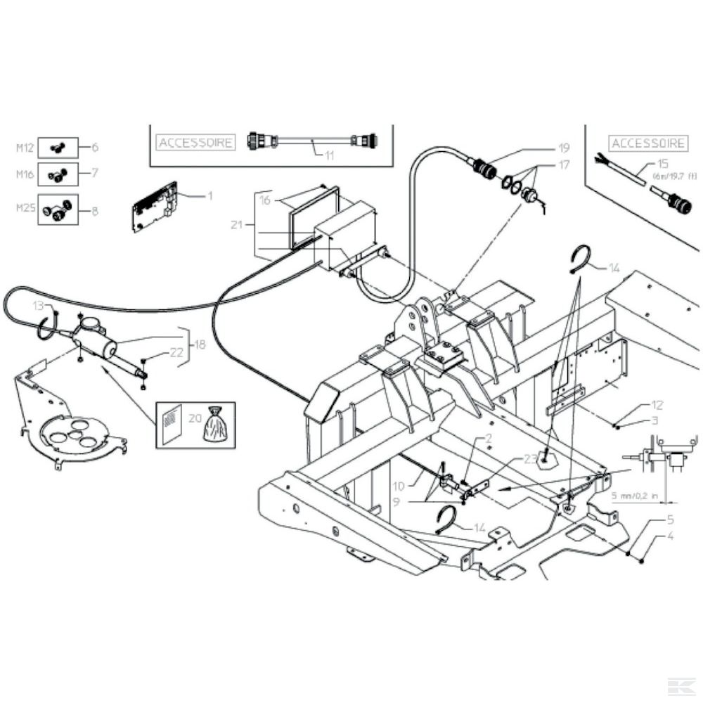VNB0563673 +Set Isobus Cable