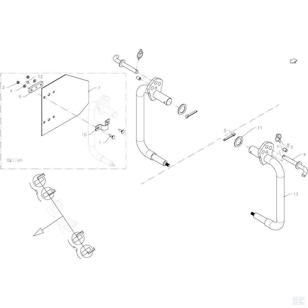 VF1662351261 Соединительная пластина