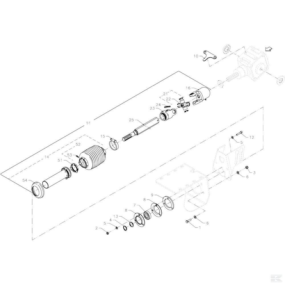 VF1660191361 +Support Ring