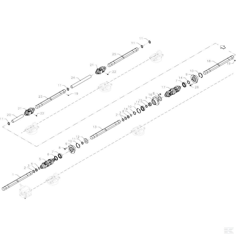 VF16645061 +Hexagon Shaft