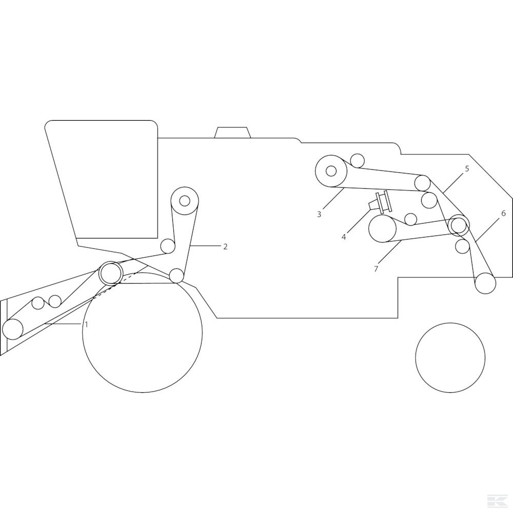 AH236689AB2 +V-Belt set (2)