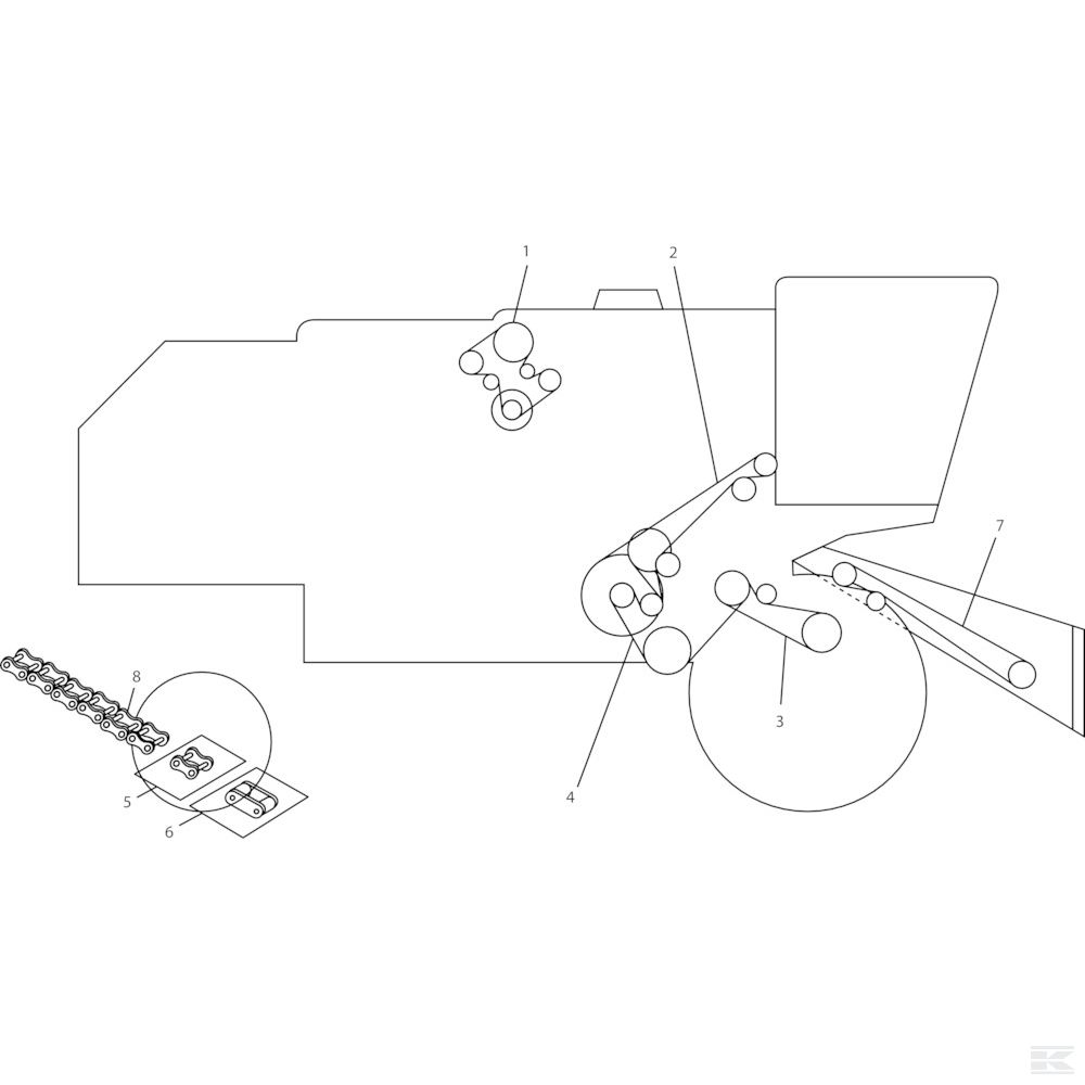 H146636AB +V-belt