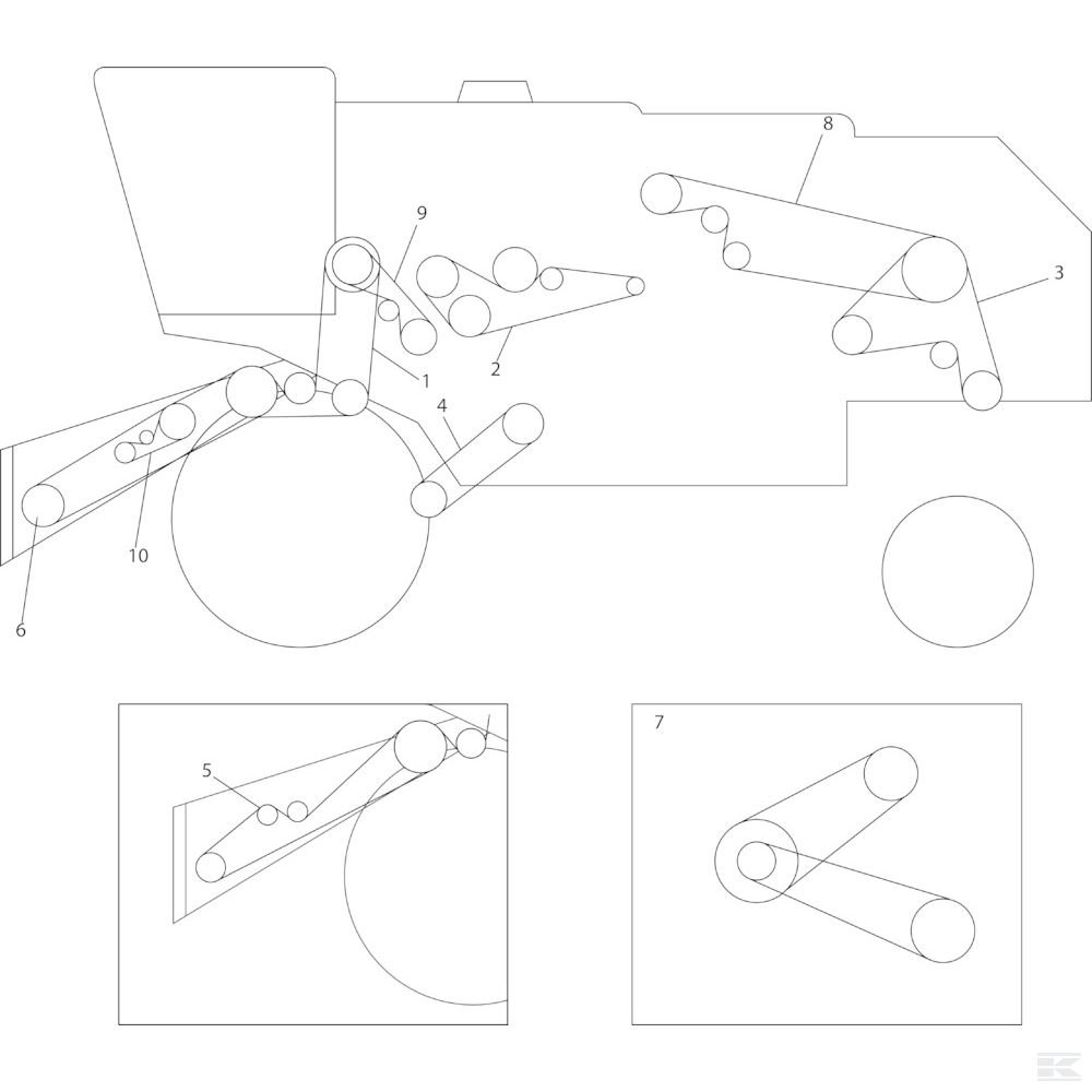 H126345AB +Variable Speed belt