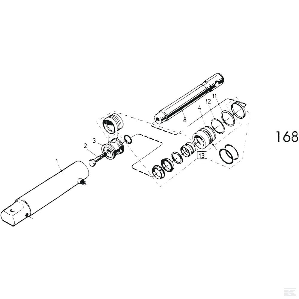 41659263800 Комплект сальников