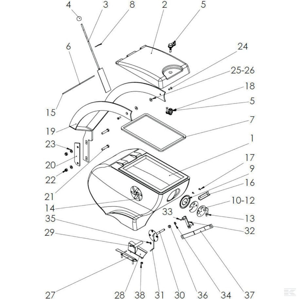 200073168 +Stirrung plate left