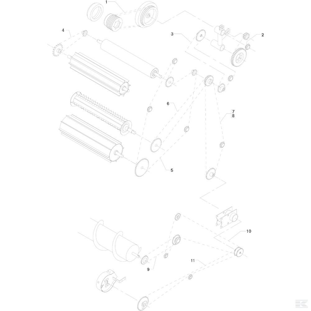 8113630250 Роликовая цепь