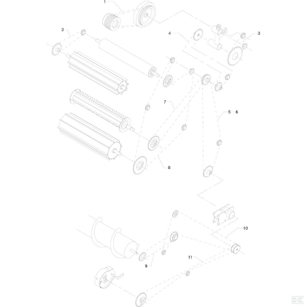 8113630248 Роликовая цепь
