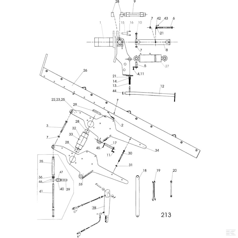41659765031 +Driver bracket