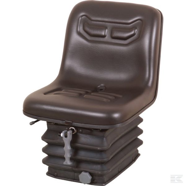 TS41000GP Сиденье ПВХ с механ. подвеской