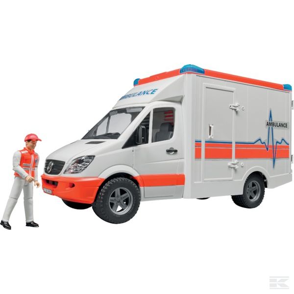 U02536 +MB Sprinter Ambulance+driver
