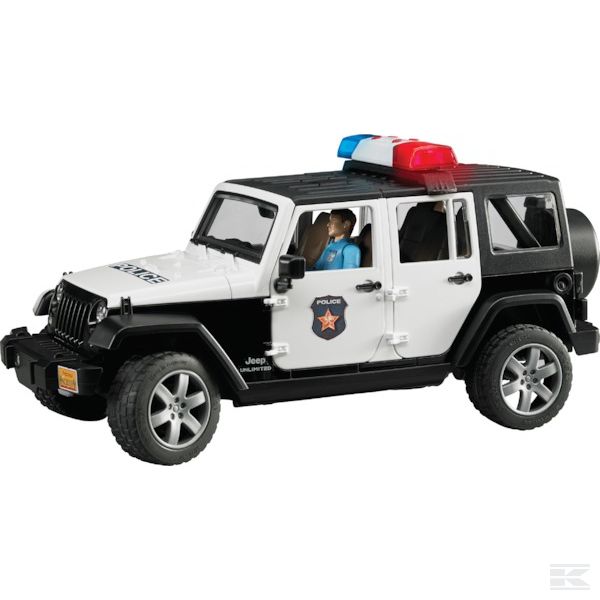U02526 Полиц. автомобиль Jeep Rubicon