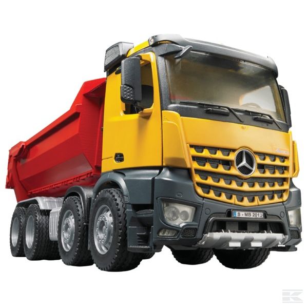U03623 MB Arocs с кузовом Half-pipe