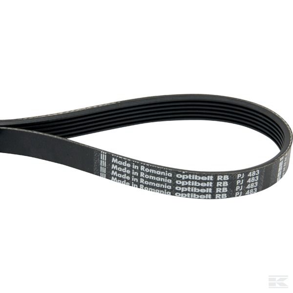 6PJ483 +Ripped belt 6PJ483
