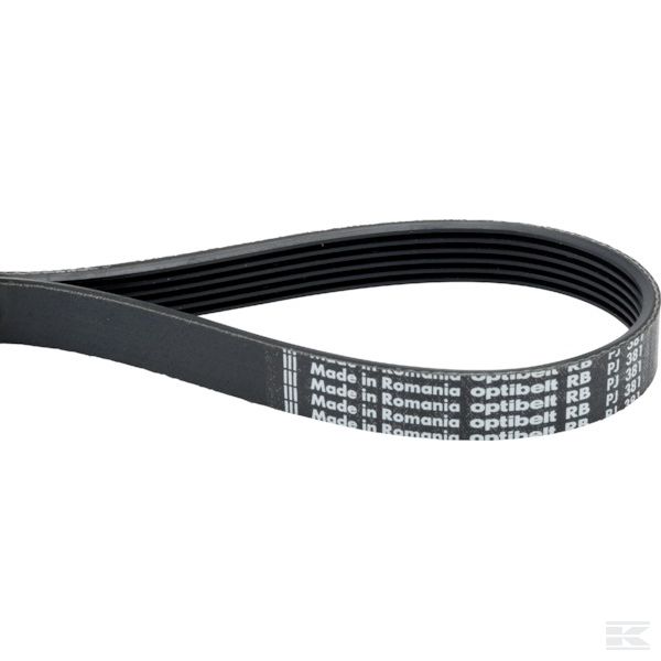 6PJ381 +Ripped belt 6PJ381